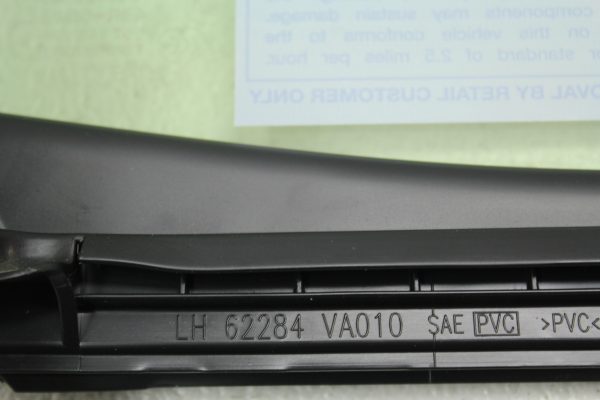2015-2020 SUBARU WRX & STI REAR LH DRIVER SIDE DOOR CORNER WINDOW GLASS OEM - Image 5