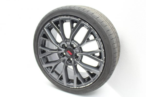 2018-2020 SUBARU WRX STI RIM WHEEL 19X8.5 +55 & YOKOHAMA TIRE 245/35/19 5K MILES - Image 3