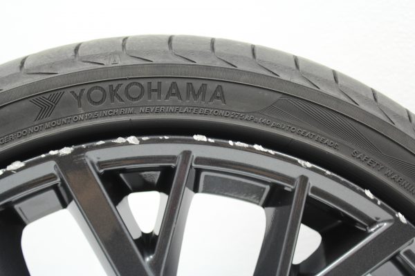 2018-2020 SUBARU WRX STI RIM WHEEL 19X8.5 +55 & YOKOHAMA TIRE 245/35/19 5K MILES - Image 7
