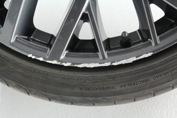 2018-2020 SUBARU WRX STI RIM WHEEL 19X8.5 +55 & YOKOHAMA TIRE 245/35/19 5K MILES - Image 8