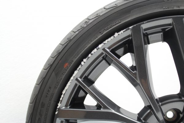 2018-2020 SUBARU WRX STI RIM WHEEL 19X8.5 +55 & YOKOHAMA TIRE 245/35/19 5K MILES - Image 9