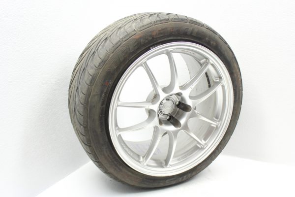 2008-2014 SUBARU WRX STI ENKEI PF01 18X10.5+38 5X114 WHEEL RIM & TIRE - Image 2