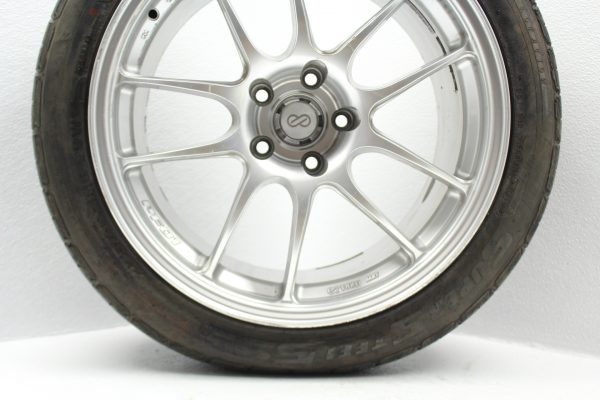 2008-2014 SUBARU WRX STI ENKEI PF01 18X10.5+38 5X114 WHEEL RIM & TIRE - Image 5