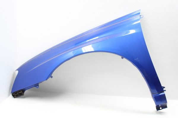 2004-2005 SUBARU WRX STI DRIVERS SIDE LH LEFT FENDER WORLD RALLY BLUE OEM