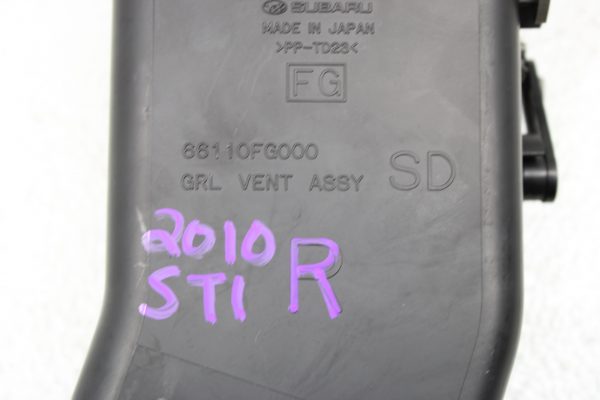 2008-2014 SUBARU WRX & STI RIGHT DASH BOARD AC VENT PASSENGER SIDE OEM - Image 6