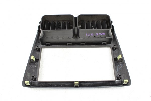 2008-2014 SUBARU IMPREZA WRX STI CENTER CONSOLE DASH RADIO TRIM BEZEL W/ VENTS - Image 3