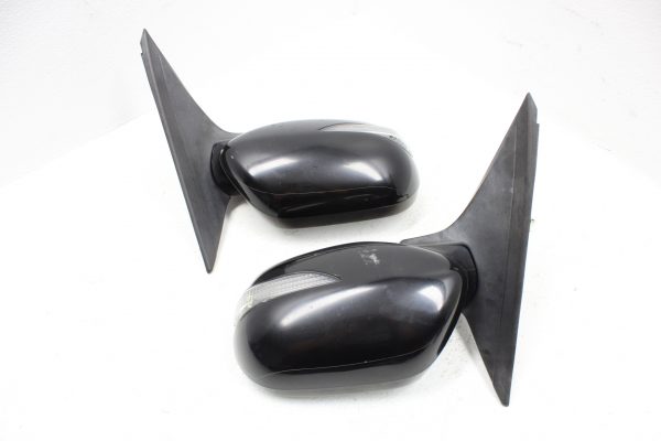 2008-2014 SUBARU WRX STI SIDE VIEW MIRRORS W/ TURN SIGNALS BLACK OEM LH/RH - Image 2