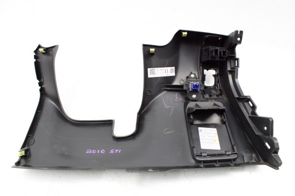 2008-2014 SUBARU WRX STI KICK PANEL DRIVERS LEFT LOWER DASH PANEL OEM 66075FG010 - Image 5