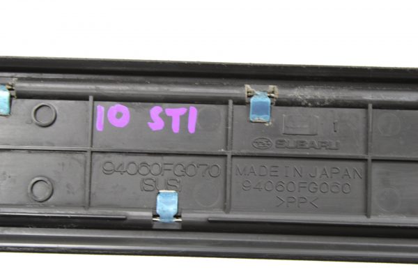 2008-2014 SUBARU WRX STI FRONT DOOR SILL KICK PANEL TRIM OEM 94060FG060 - Image 6