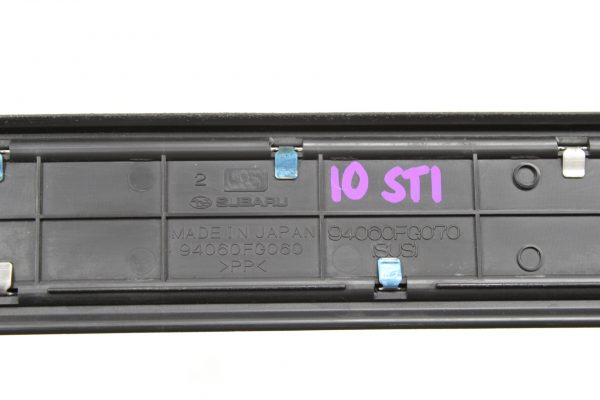 2008-2014 SUBARU WRX STI FRONT DOOR SILL KICK PANEL TRIM OEM 94060FG060 - Image 5