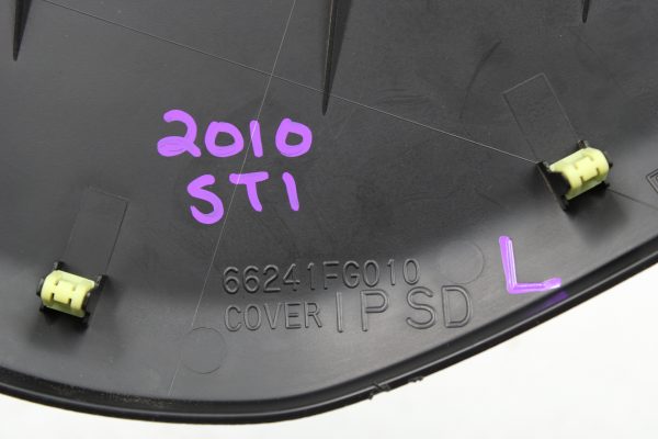2008-2014 SUBARU WRX STI DASHBOARD LH DRIVER TRIM COVER PANEL SET OEM - Image 5