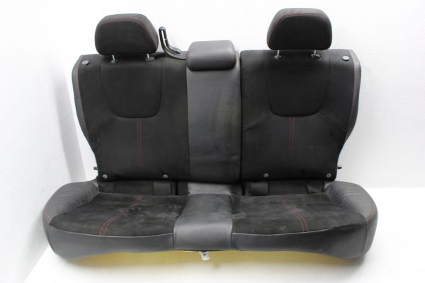 2008-2014 SUBARU WRX & STI HATCH REAR SEATS UPPER & LOWER SET BLACK/RED STICH