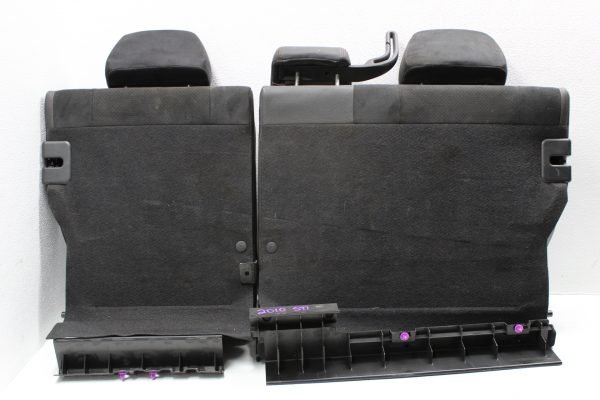 2008-2014 SUBARU WRX & STI HATCH REAR SEATS UPPER & LOWER SET BLACK/RED STICH - Image 8