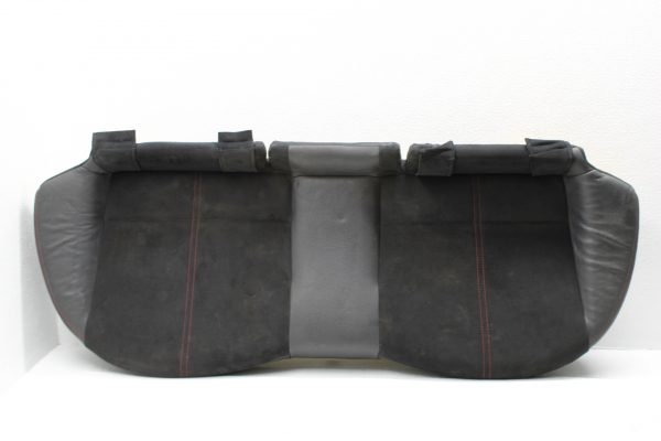2008-2014 SUBARU WRX & STI HATCH REAR SEATS UPPER & LOWER SET BLACK/RED STICH - Image 9