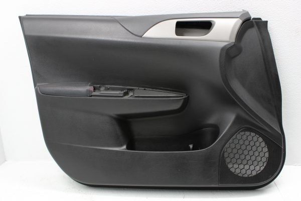 2008-2010 SUBARU IMPREZA WRX & STI DOOR PANELS SET DOOR CARDS RED STITCHED OEM - Image 5