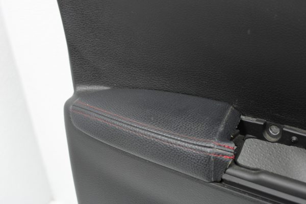 2008-2010 SUBARU IMPREZA WRX & STI DOOR PANELS SET DOOR CARDS RED STITCHED OEM - Image 6