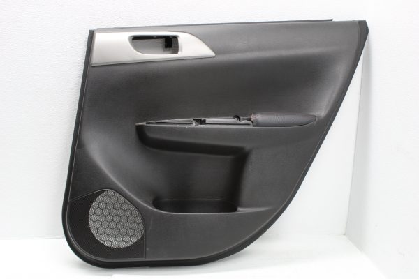 2008-2010 SUBARU IMPREZA WRX & STI DOOR PANELS SET DOOR CARDS RED STITCHED OEM - Image 9