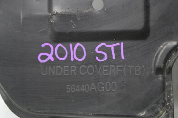 2008-2020 SUBARU WRX & STI ENGINE UNDER COVER FRONT SPLASH GUARD OEM 56440AG00 - Image 10
