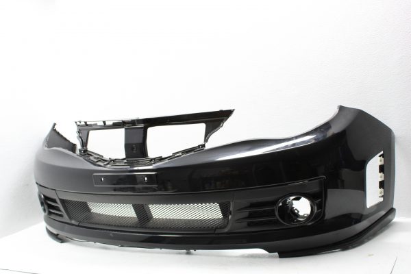 2008-2010 SUBARU WRX STI HATCH FRONT BUMPER COVER ASSEMBLY BLACK 57704FG060 - Image 2