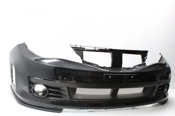 2008-2010 SUBARU WRX STI HATCH FRONT BUMPER COVER ASSEMBLY BLACK 57704FG060 - Image 3