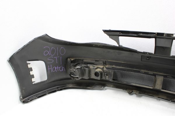 2008-2010 SUBARU WRX STI HATCH FRONT BUMPER COVER ASSEMBLY BLACK 57704FG060 - Image 9