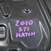 2008-2014 SUBARU WRX STI ECU ENGINE COMPUTER COVER KICK PLATE PANEL OEM - Image 5