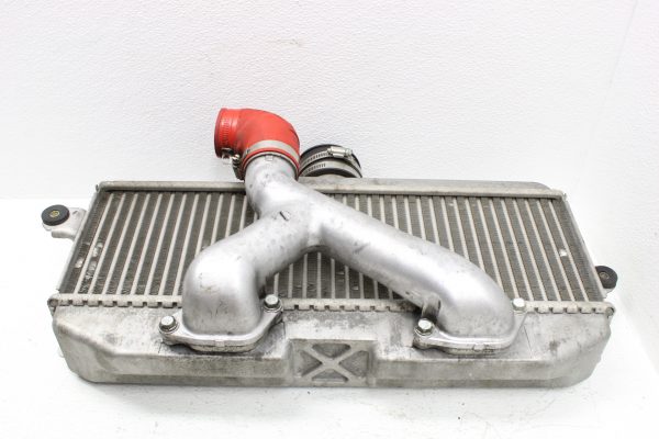 2008-2016 SUBARU WRX STI TOP MOUNT INTERCOOLER TMIC & Y PIPE OEM 41K MILES - Image 7
