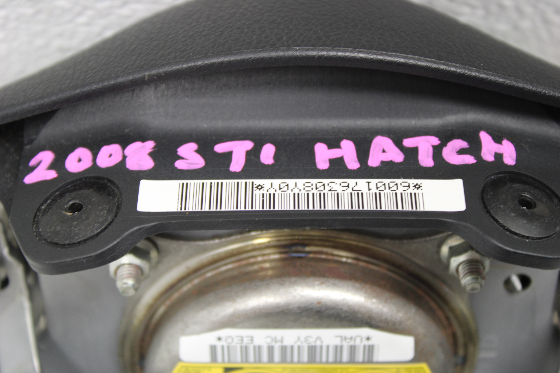SUBARU IMPREZA WRX STI STEERING WHEEL AIRBAG SRS OEM