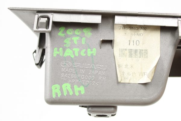2008-2010 SUBARU WRX & STI REAR RH PASSENGER WINDOW SWITCH CONTROL 94266FG000 - Image 5