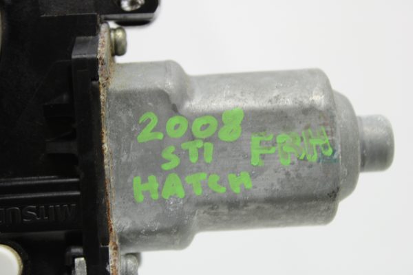 2008-2014 SUBARU WRX STI FRONT RH PASSENGER SIDE WINDOW MOTOR REGULATOR OEM 61041FG002 - Image 4