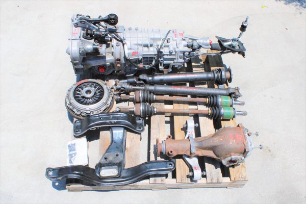 2008-2018 SUBARU WRX STI 6 SPEED MANUAL TRANSMISSION SWAP 6MT 77K MILES EJ257 - Image 2
