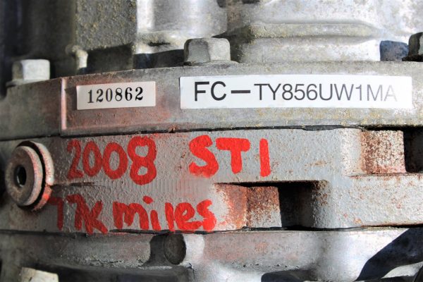2008-2018 SUBARU WRX STI 6 SPEED MANUAL TRANSMISSION SWAP 6MT 77K MILES EJ257 - Image 12