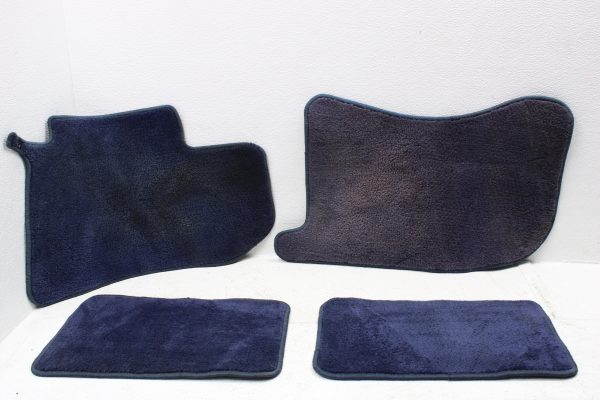 2004-2007 SUBARU IMPREZA WRX STI BLUE INTERIOR FLOOR MAT CARPET SET FRONT AND REAR OEM