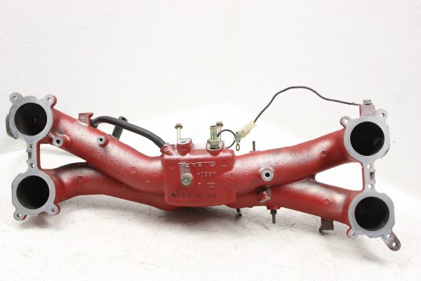 2004-2006 SUBARU WRX STI WRINKLE RED INTAKE MANIFOLD ASSEMBLY OEM 33K MILES - Image 3