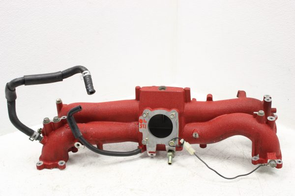 2004-2006 SUBARU WRX STI WRINKLE RED INTAKE MANIFOLD ASSEMBLY OEM 33K MILES
