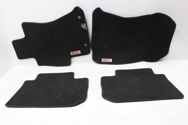 2015-2020 SUBARU WRX STI FRONT & REAR CARPET FLOOR MATS SET OEM