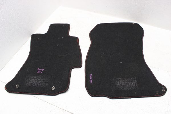 2015-2020 SUBARU WRX STI FRONT & REAR CARPET FLOOR MATS SET OEM - Image 3