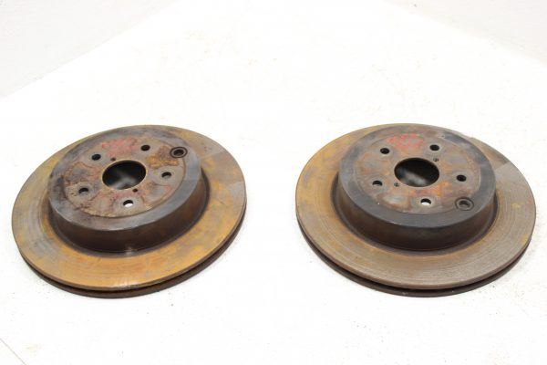 2008-2017 SUBARU WRX STI FRONT AND REAR BREMBO BRAKE ROTORS SET OEM 5X114 - Image 7