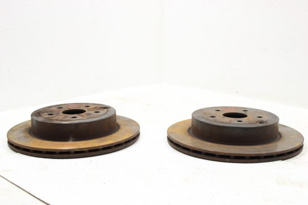 2008-2017 SUBARU WRX STI FRONT AND REAR BREMBO BRAKE ROTORS SET OEM 5X114 - Image 8