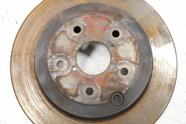 2008-2017 SUBARU WRX STI FRONT AND REAR BREMBO BRAKE ROTORS SET OEM 5X114 - Image 11