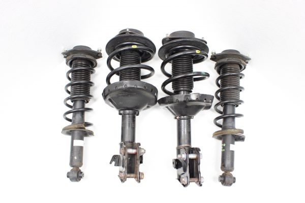 2008-2014 SUBARU WRX STI FRONT AND REAR STRUTS SHOCKS SPRINGS 34K MILES 5X114