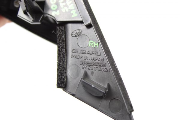 2008-2014 SUBARU WRX & STI TWEETER SPEAKER COVER RH PASSENGER SIDE - Image 3