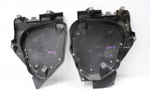 2008-2014 SUBARU WRX & STI FUEL TANK PROTECTOR PLASTIC COVER TRAY SET LH/RH OEM