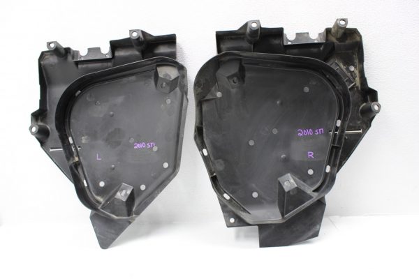 2008-2014 SUBARU WRX & STI FUEL TANK PROTECTOR PLASTIC COVER TRAY SET LH/RH OEM