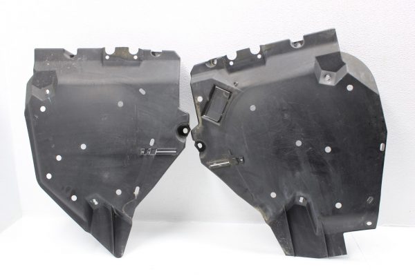 2008-2014 SUBARU WRX & STI FUEL TANK PROTECTOR PLASTIC COVER TRAY SET LH/RH OEM - Image 3