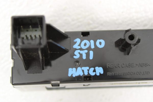 2009-2011 SUBARU WRX & STI MULTI FUNCTION DISPLAY DASH CLOCK UNIT 85261FG010 - Image 5