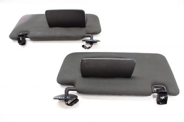 2015-2020 SUBARU WRX & STI SUN VISORS ASSEMBLY SET LH/RH BLACK OEM - Image 5