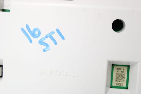 2015 SUBARU WRX & STI INSTRUMENT GAUGE CLUSTER SPEEDOMETER OEM 85000VA040 - Image 10