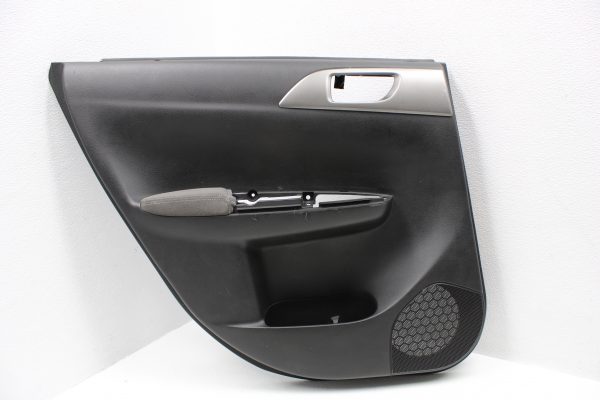2008-2010 SUBARU WRX & STI HATCH REAR LH DRIVER DOOR CARD ASSEMBLY OEM