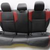 2015-2020 SUBARU WRX STI REAR SEATS UPPER & LOWER SET LEATHER BLACK & RED